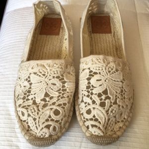Tory Burch Lace Espadrille